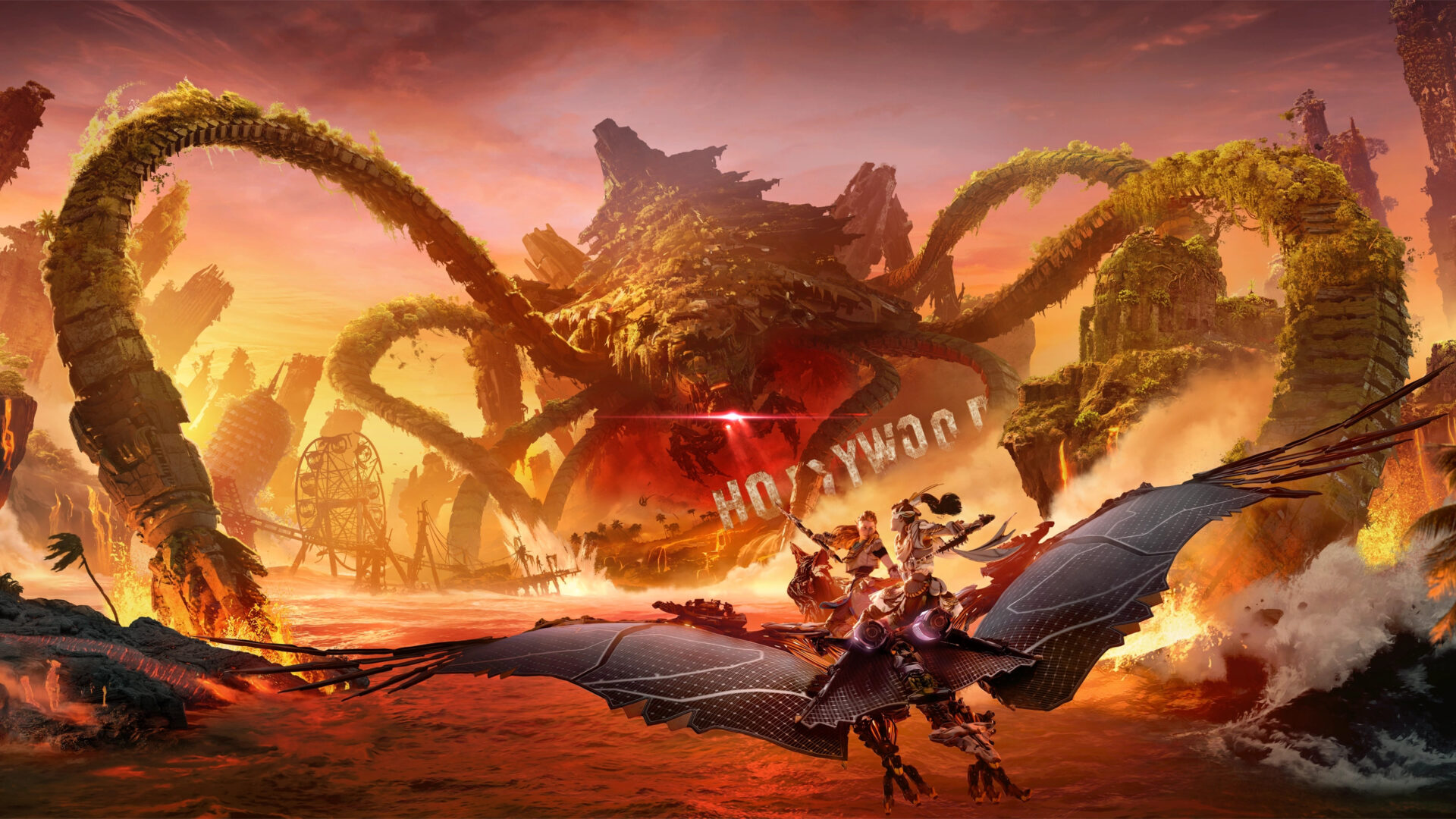 Horizon Forbidden West - Burning Shores cover art