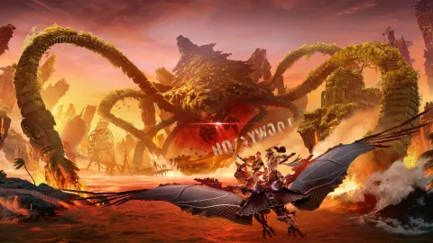 Horizon Forbidden West - Burning Shores cover