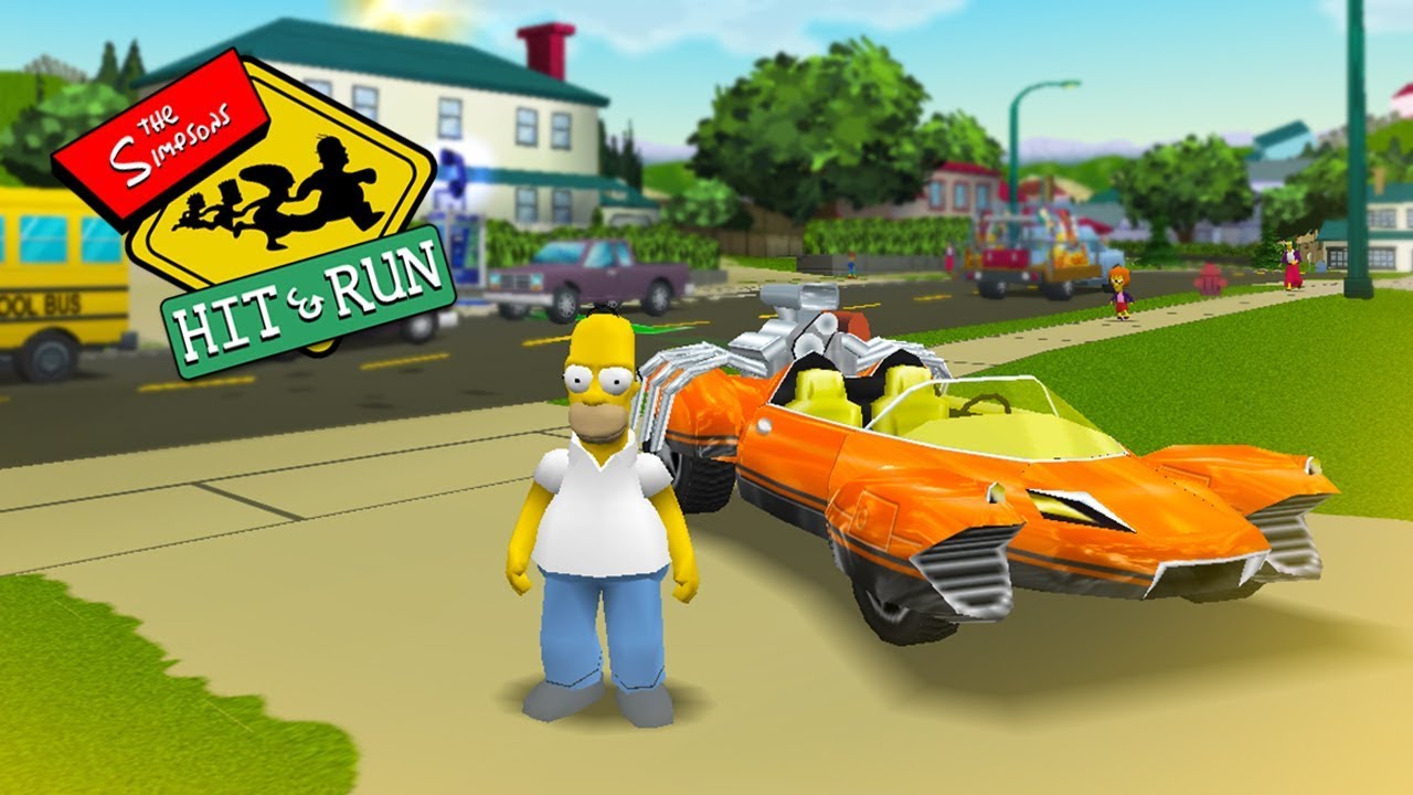 The Simpsons: Hit & Run cover art