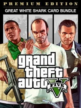 Grand Theft Auto V: Premium Edition & Great White Shark Card Bundle cover