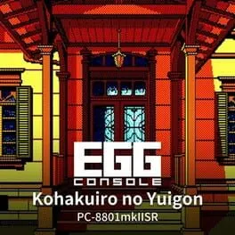 Eggconsole Kohakuiro no Yuigon PC-8801mkIISR cover
