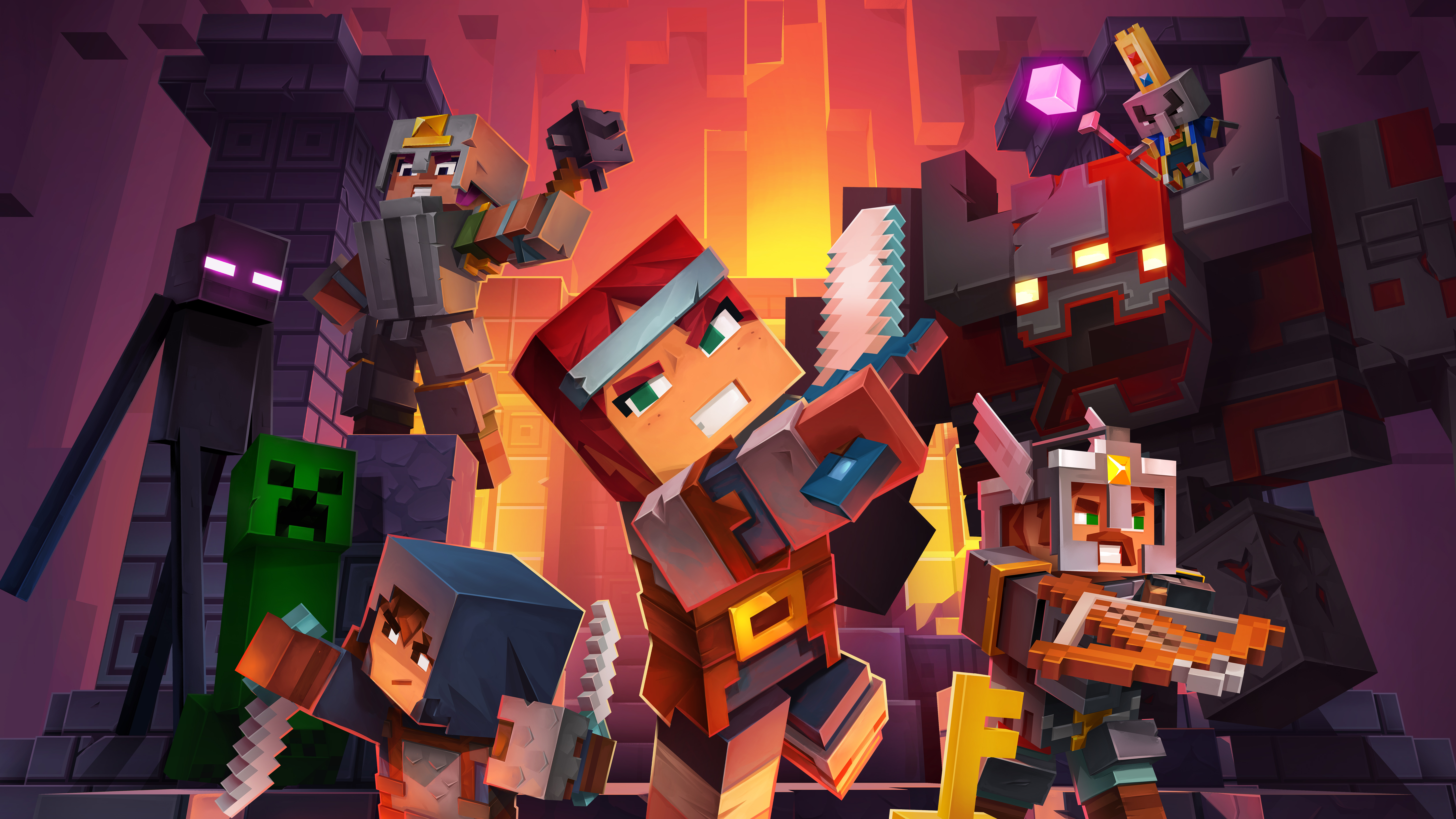 Minecraft: Dungeons cover art
