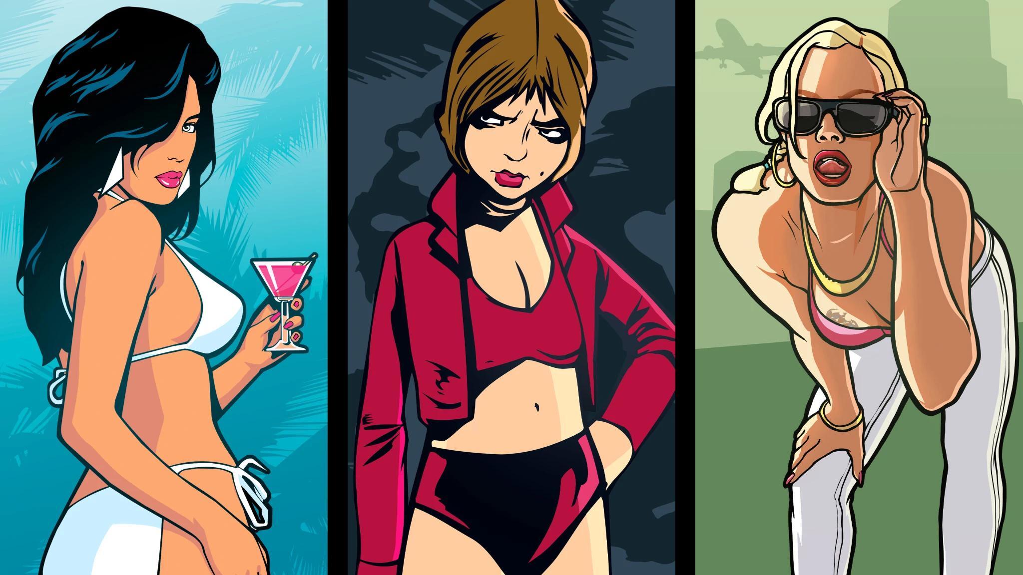 Grand Theft Auto: The Trilogy – The Definitive Edition cover art