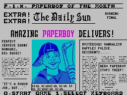 Paperboy cover art