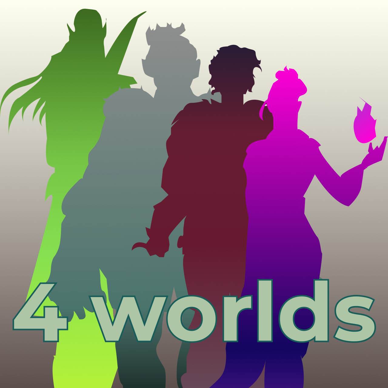 4 WORLDS cover art