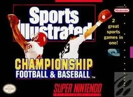 Sports Illustrated Championship Football & Baseball cover