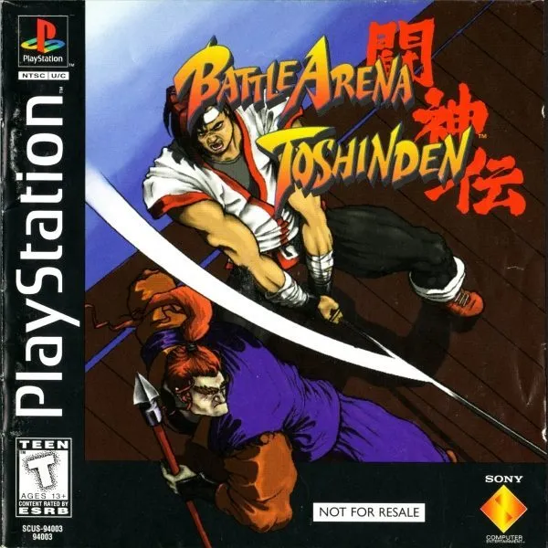 Battle Arena Toshinden cover art