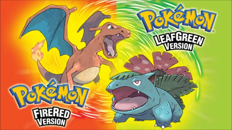 Pokémon FireRed, LeafGreen cover art