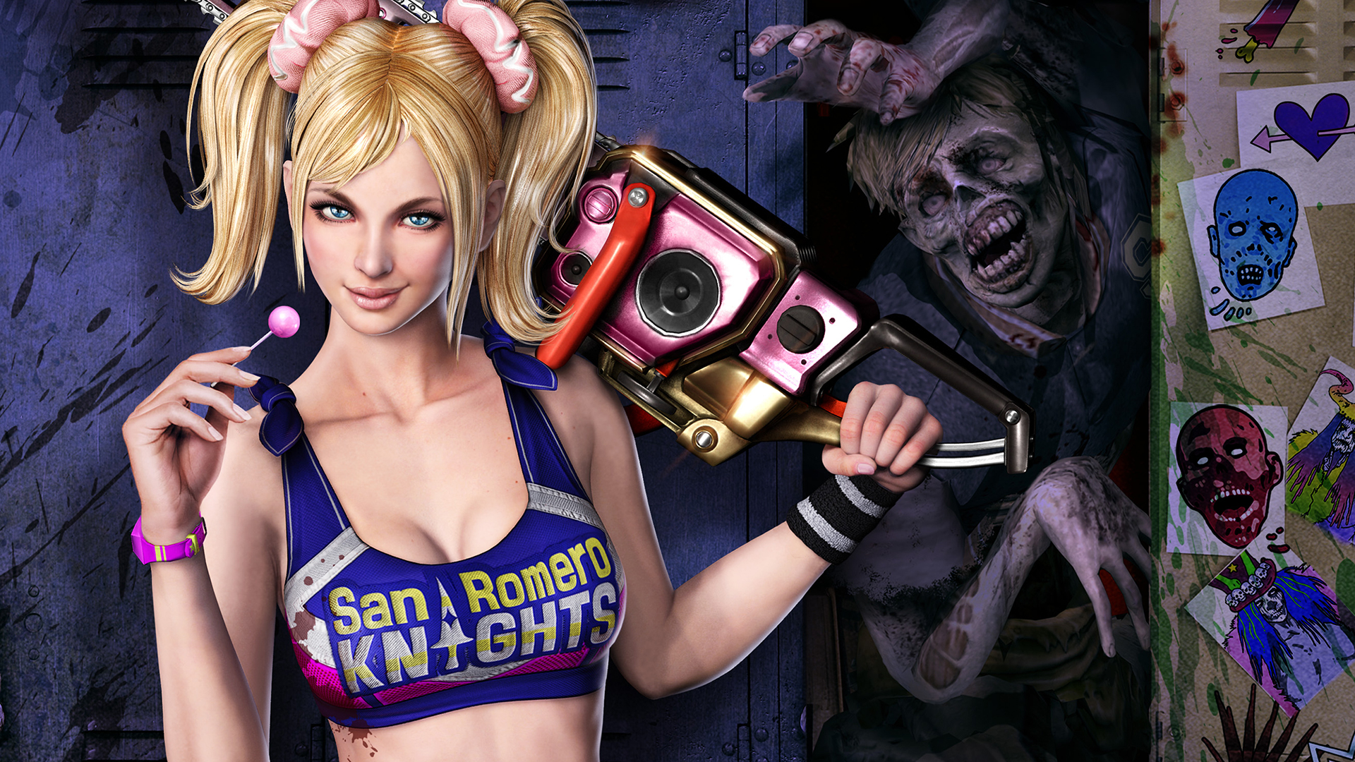 Lollipop Chainsaw cover art