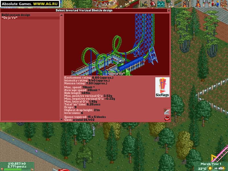 RollerCoaster Tycoon 2 cover art