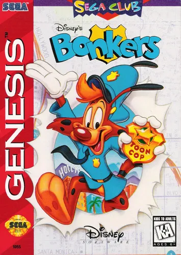 Disney's Bonkers cover art