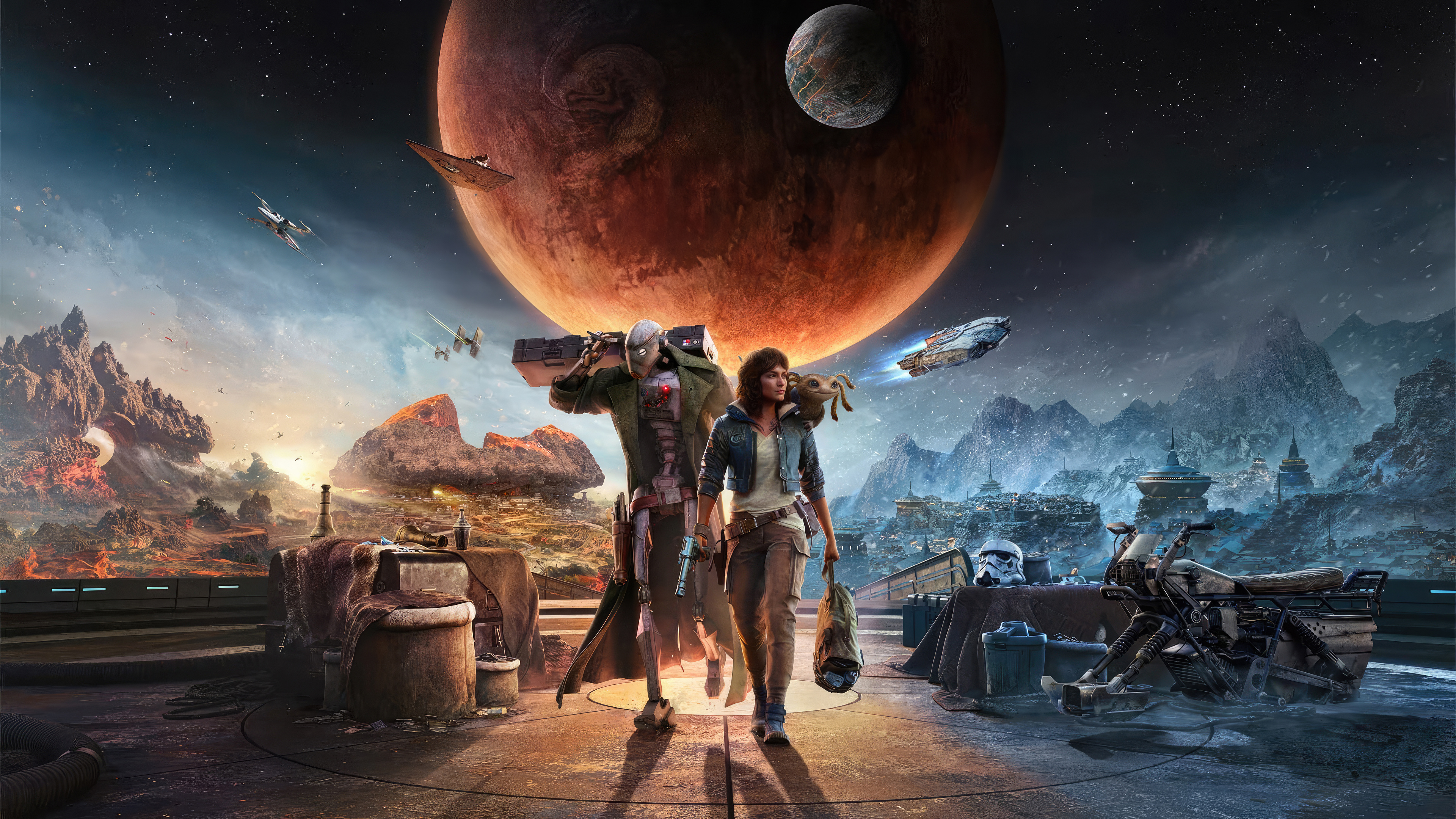 Star Wars Outlaws cover art