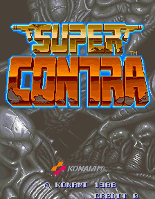Super Contra (1988) cover art