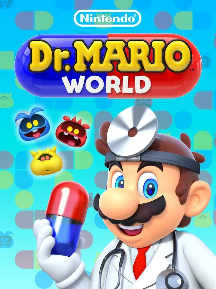 Dr. Mario World cover art