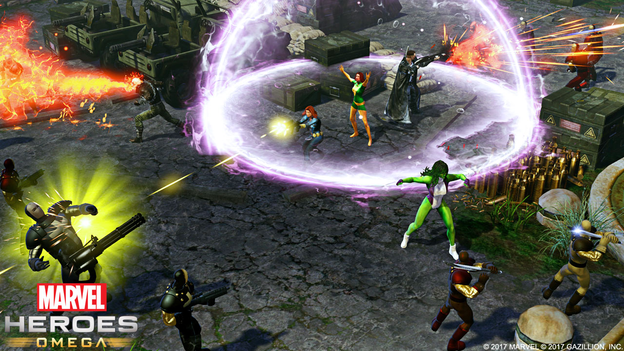 Marvel Heroes cover art
