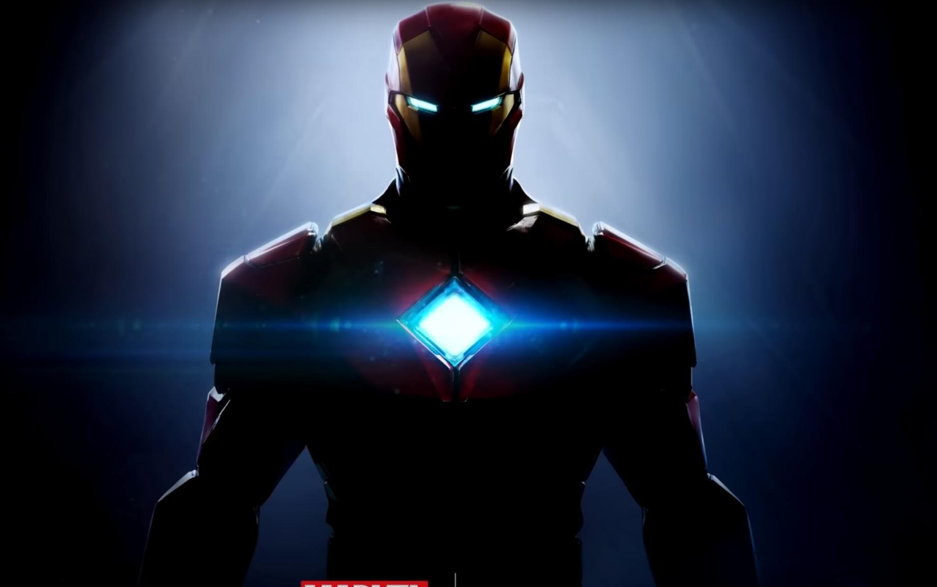 Iron Man game cover art