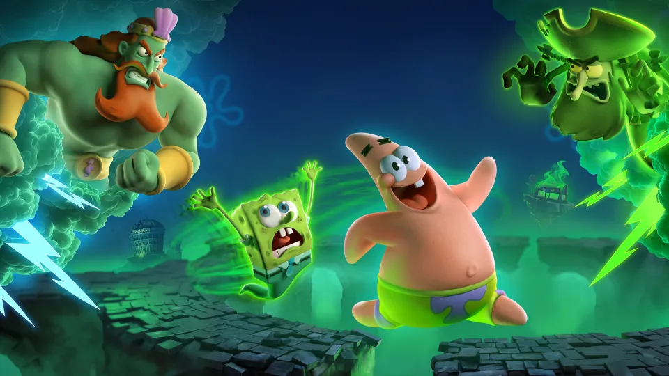 SpongeBob SquarePants: Titans of the Tide cover art