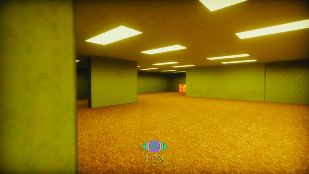 Backrooms cover art