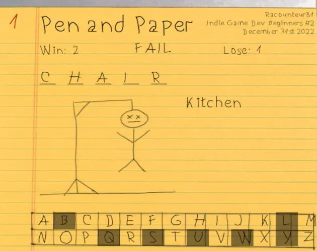 Pen and Paper cover art