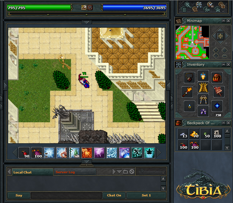 Tibia cover art