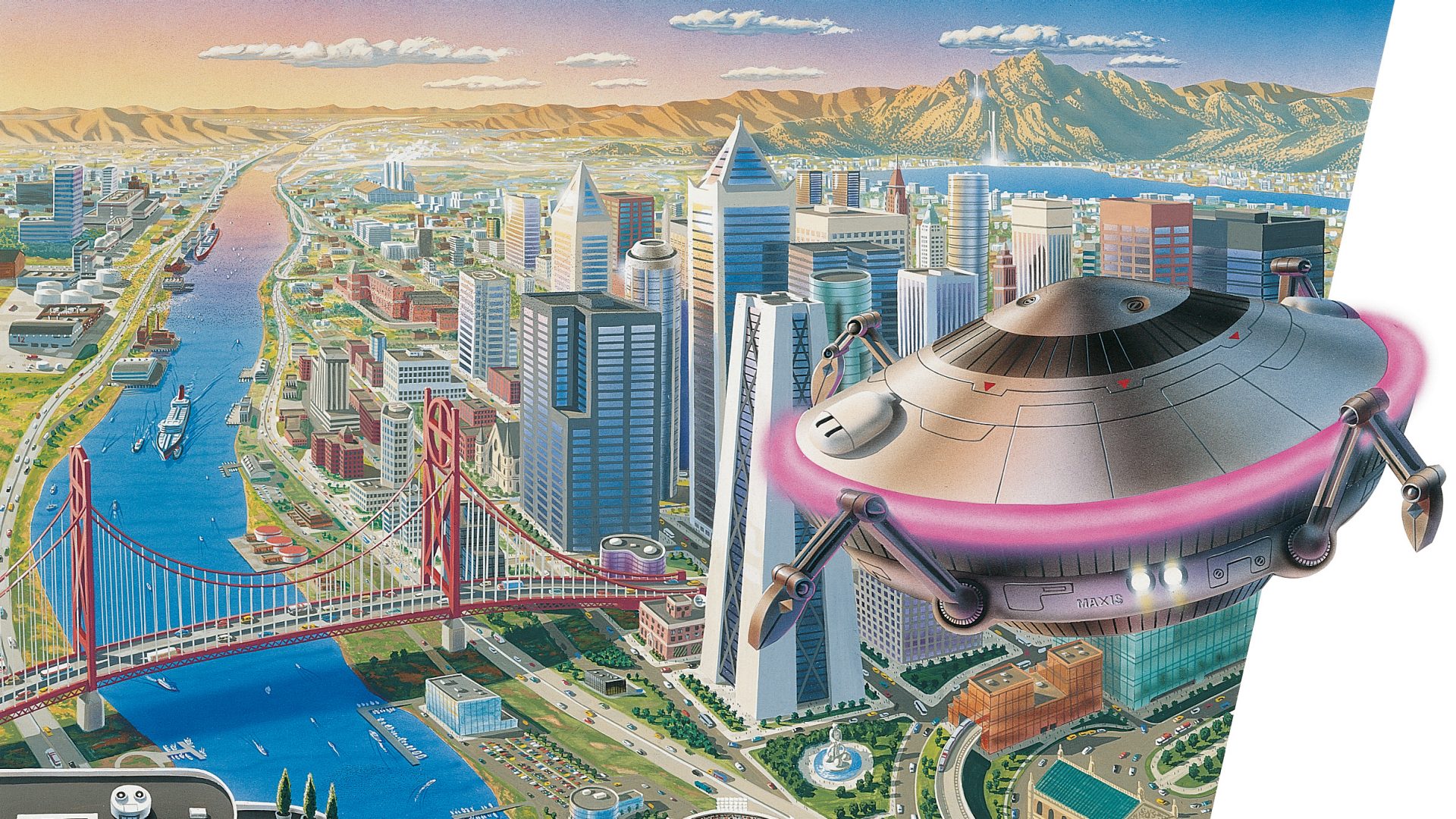 SimCity 2000 cover art