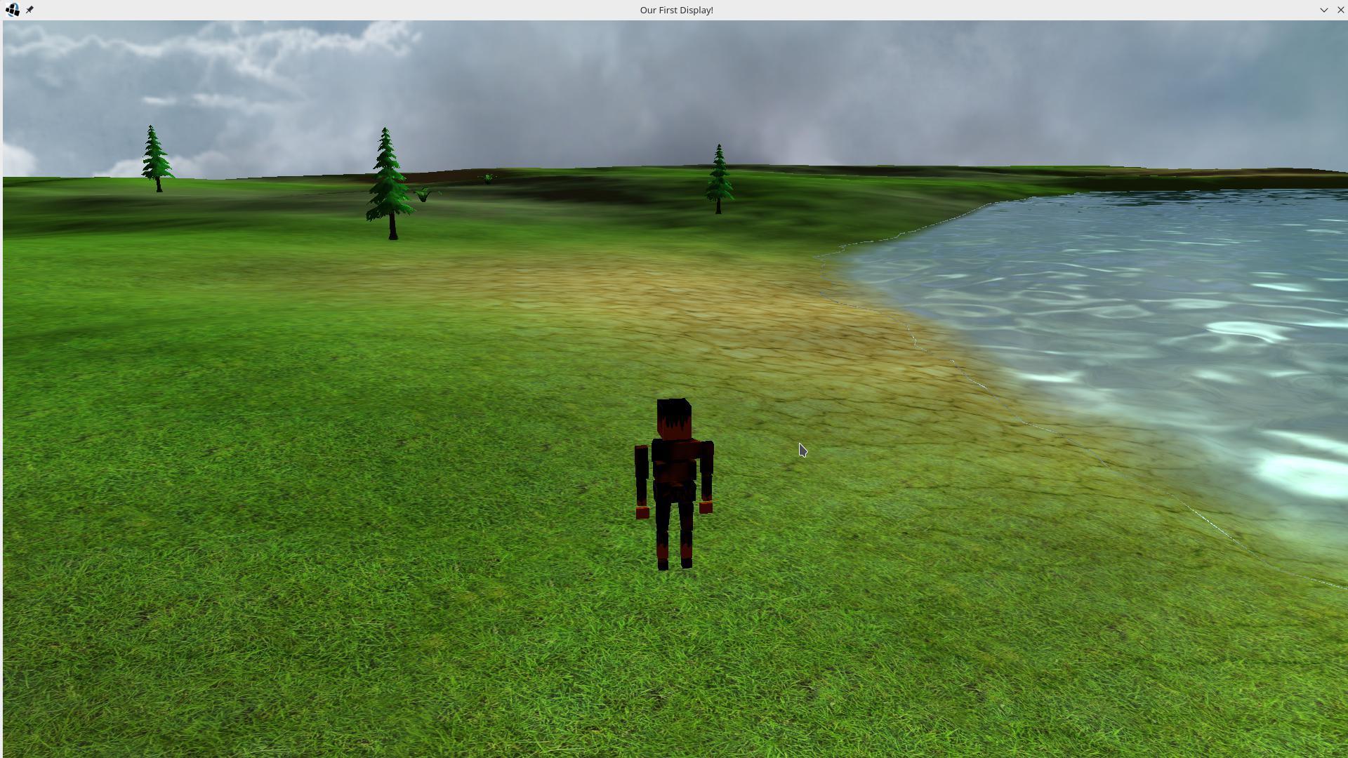 Game engine cover art