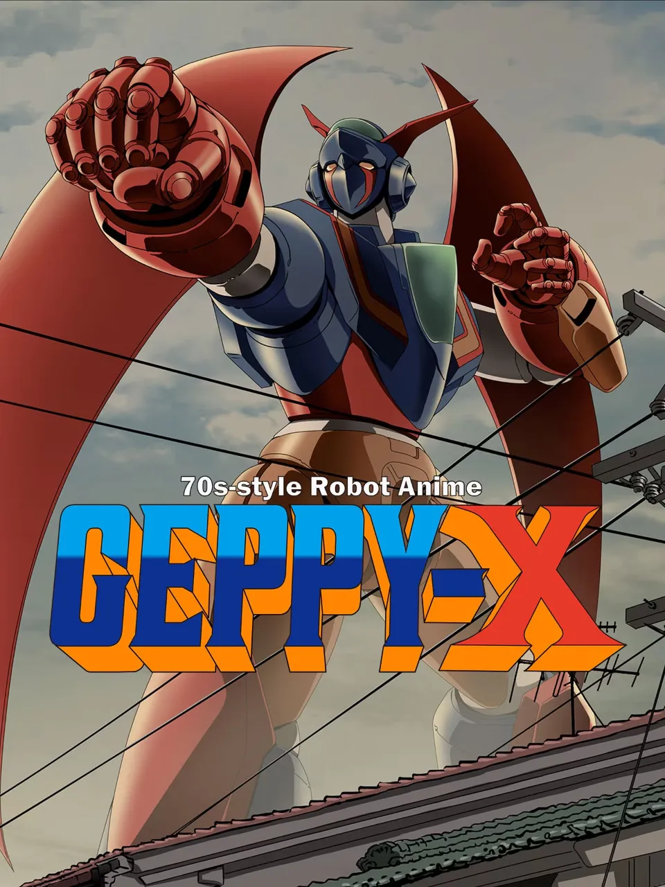 70s-Style Robot Anime Geppy-X cover art