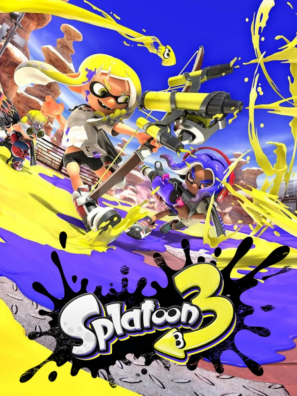 Splatoon 3 cover art