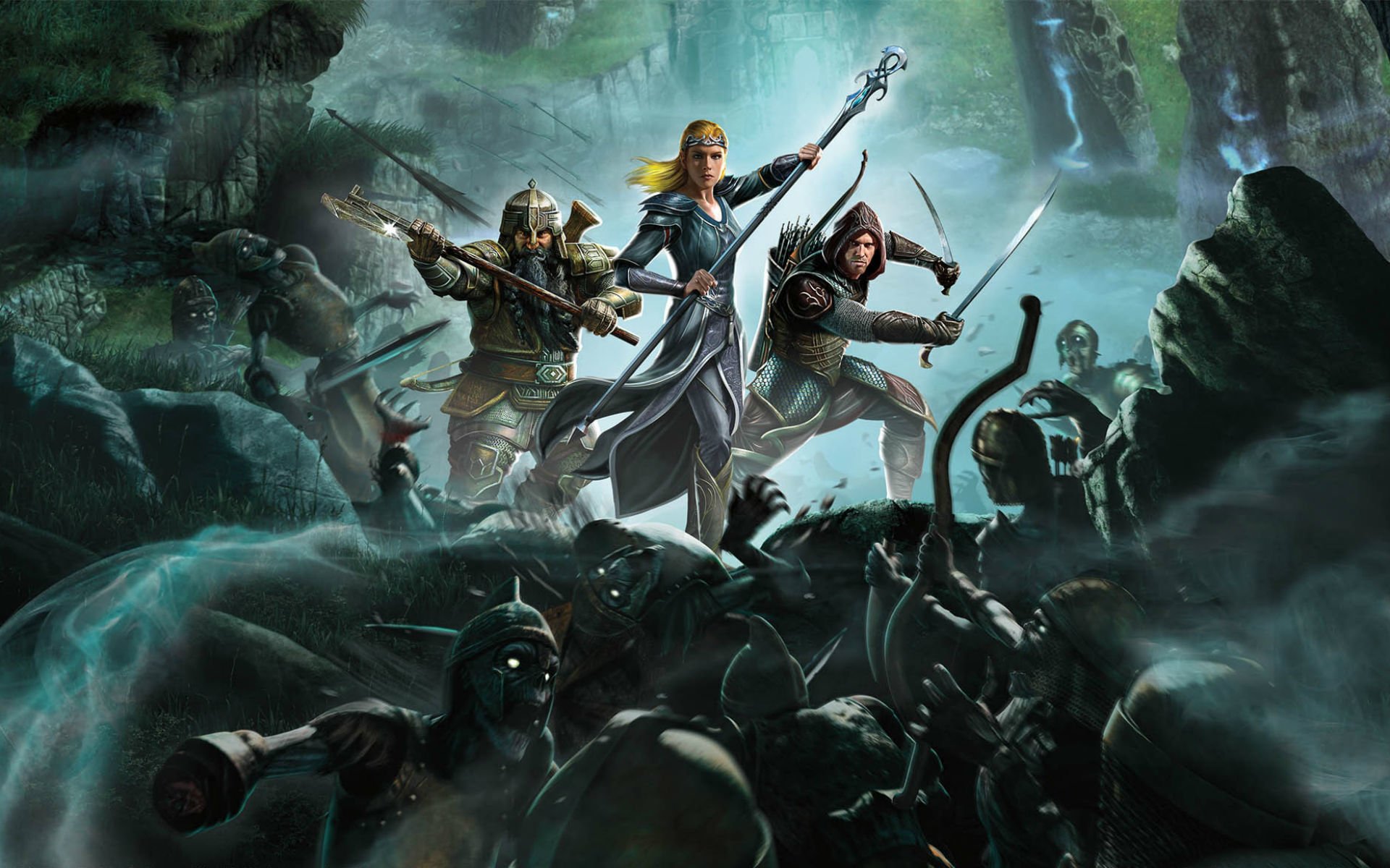 Lord of the Rings: War in the North cover art