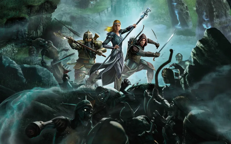 Lord of the Rings: War in the North cover art