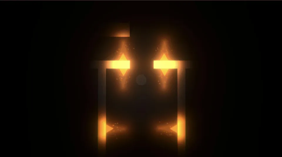 In the darkness... cover art