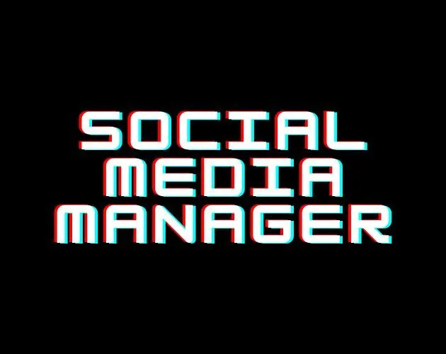 Social Media Manager cover art