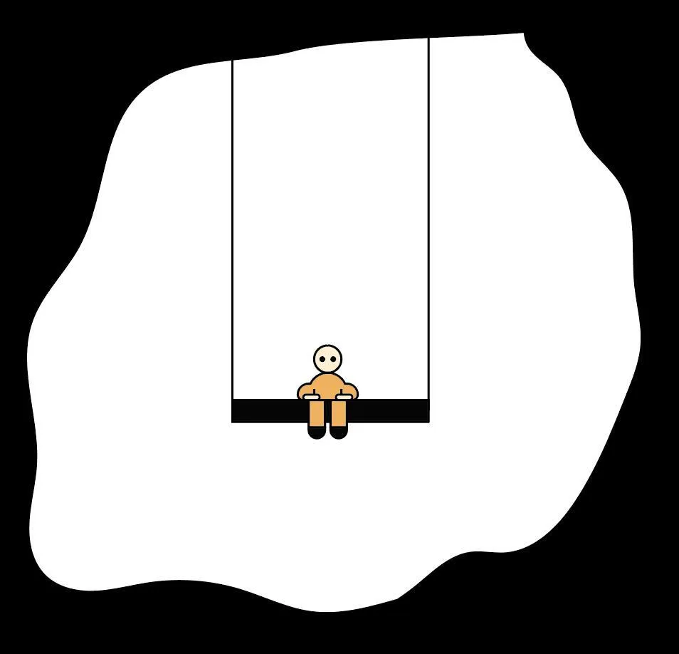 Swinging cover art