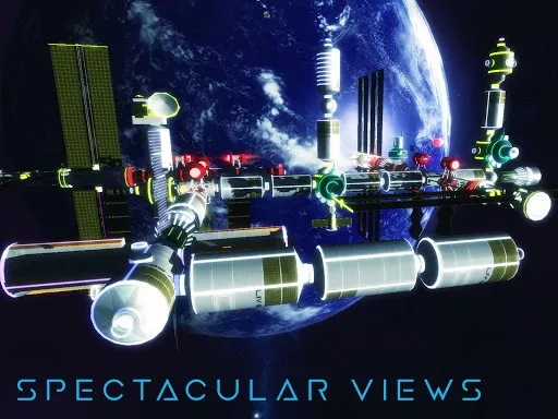 Space station cover art