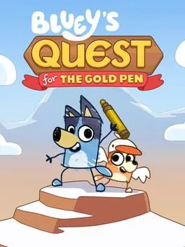 Bluey's Quest for the Gold Pen cover art
