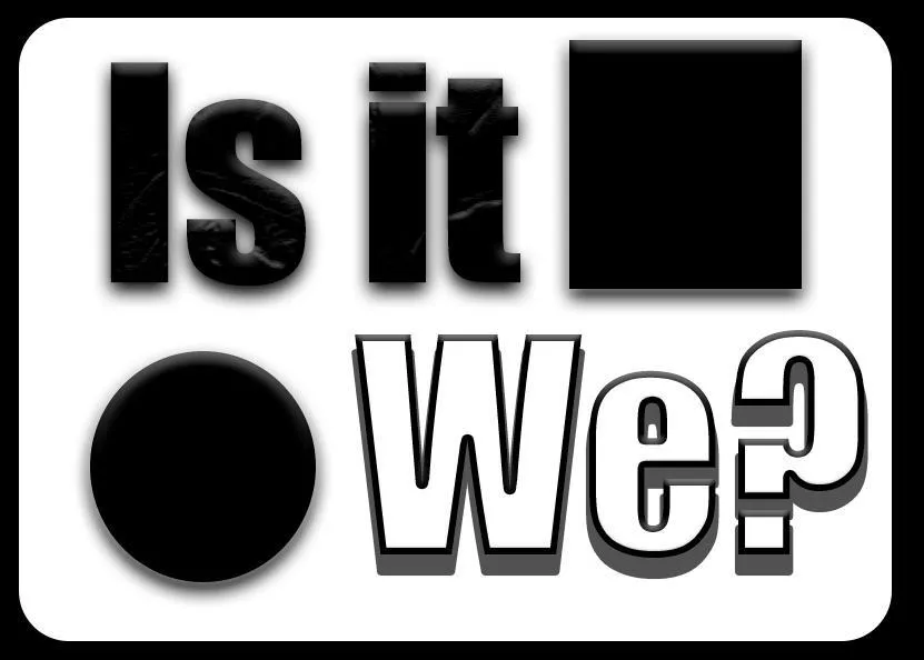 Is It We? cover art