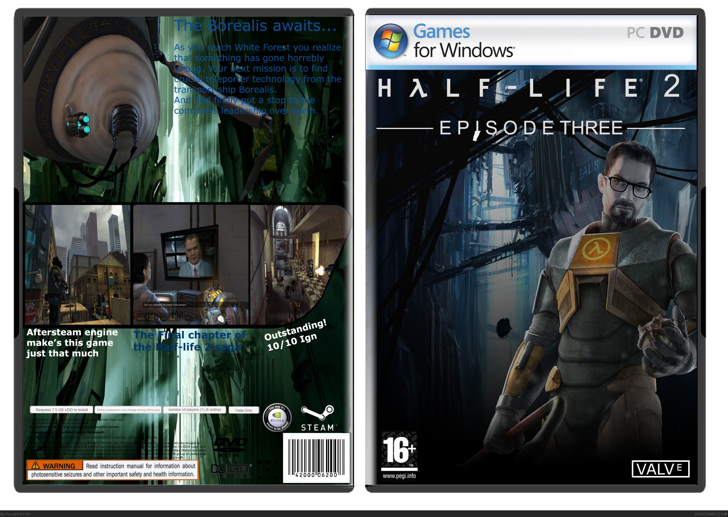 Half Life 2:Episode 3 cover art