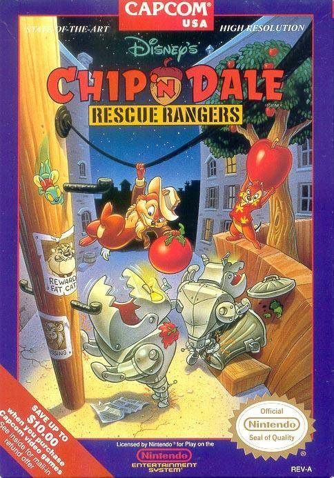 Chip 'n Dale Rescue Rangers cover art