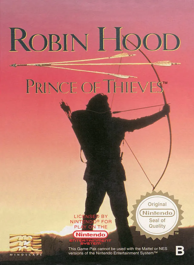 Robin Hood: Prince of Thieves cover art