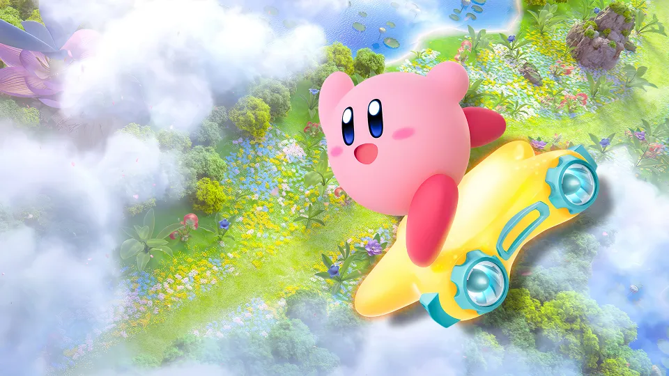 Kirby Air Riders cover art