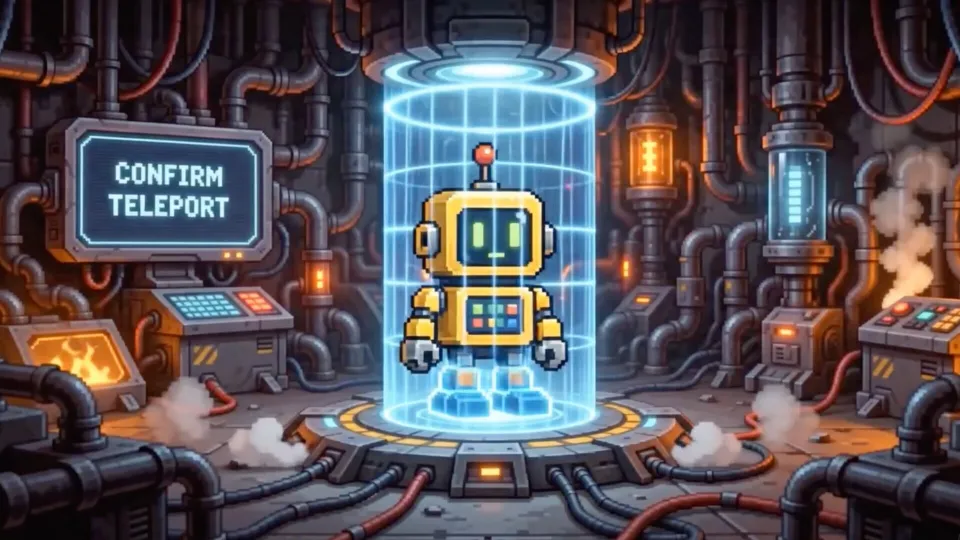 Retro Robot Rescue cover art
