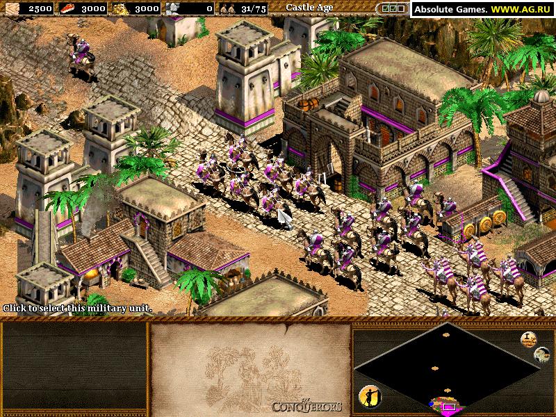 Age of Empires II: The Conquerors cover art