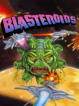 Blasteroids cover art