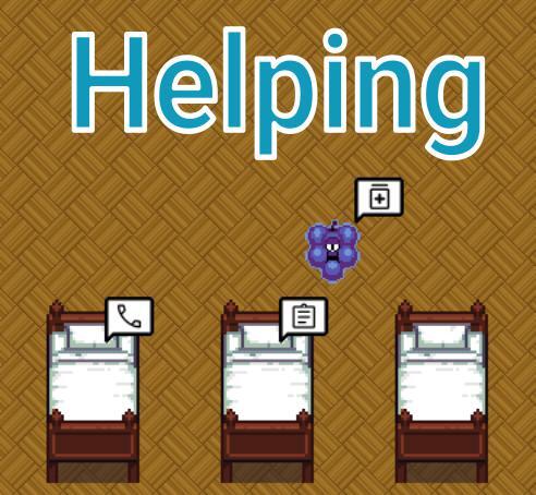 Helping cover art