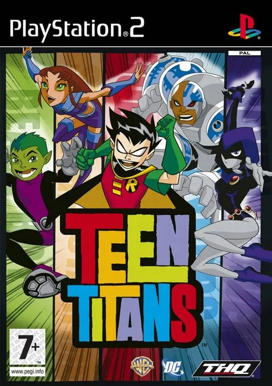 Teen Titans cover art