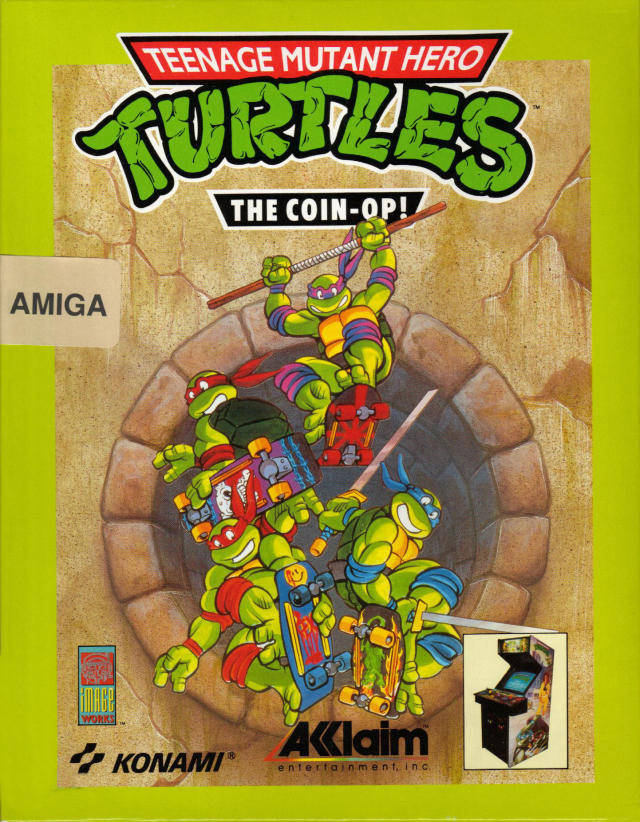 Teenage Mutant Ninja Turtles II: The Arcade Game cover art