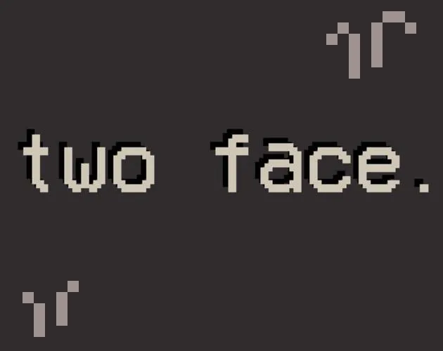 two face cover art