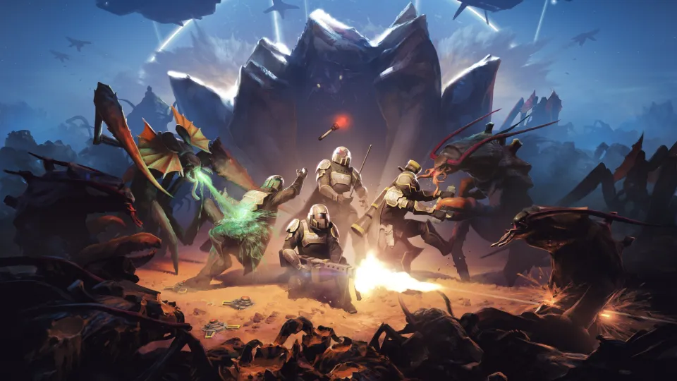 HELLDIVERS cover art
