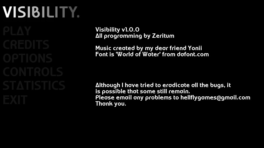 Visibility cover art