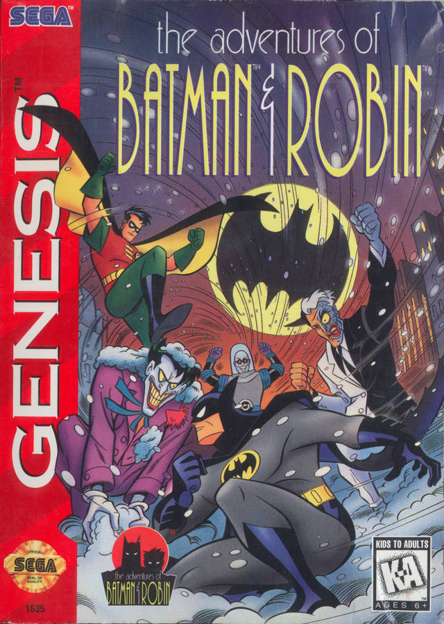 The Adventures of Batman and Robin cover art